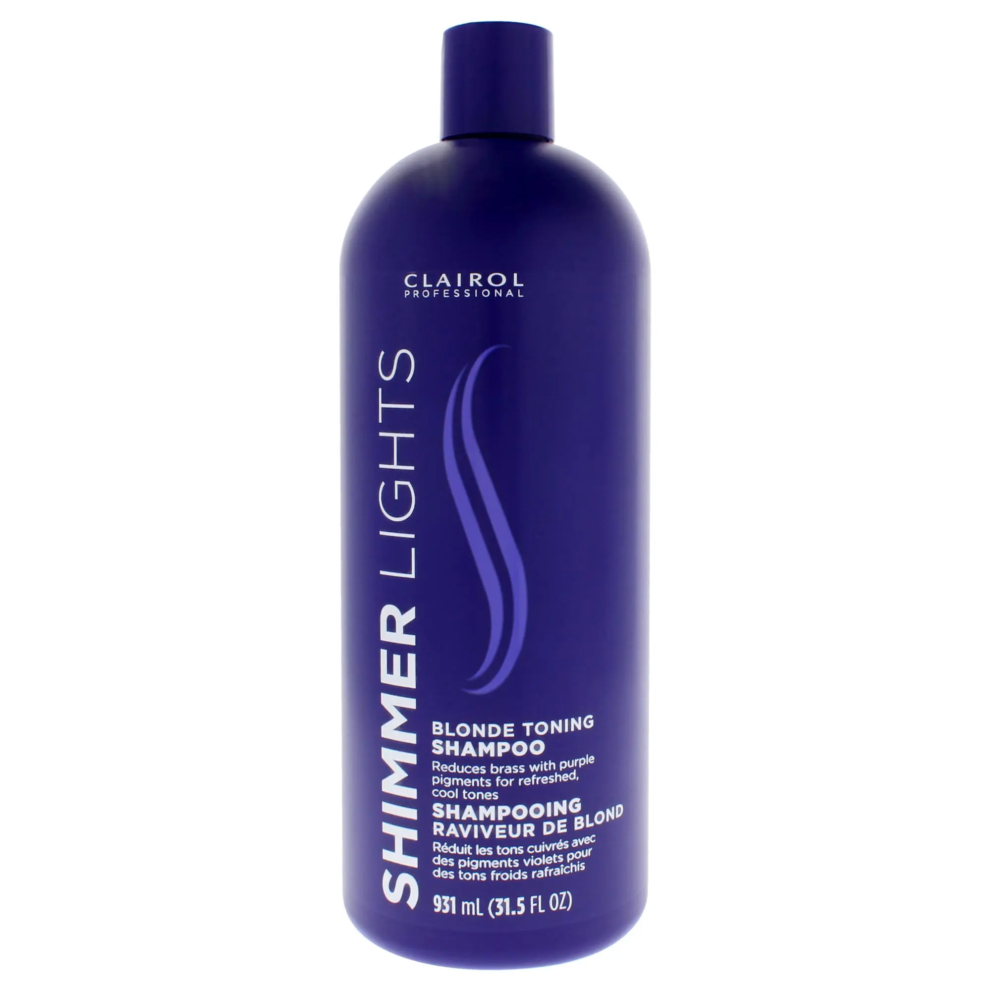 Shimmer Lights Blonde and Silver Shampoo by Clairol for Unisex - 31.5 oz Shampoo