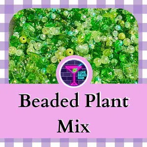Beaded Plant Green Mix for DIY Forever Plants