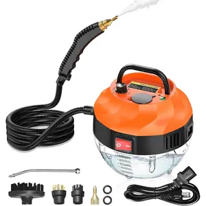 Steam Cleaner,2500W Steam Cleaner, High Pressure Steamer for Cleaning, Handheld Portable Steam Cleaners for, Steamer for,Upholstery, Kitchen, Bathroom, Grout and Tile