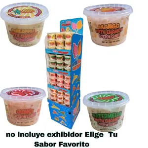 Cotton Candy with Chamoy - 4 Flavors Available - Choose Your Favorite Flavor [Display Not Included]