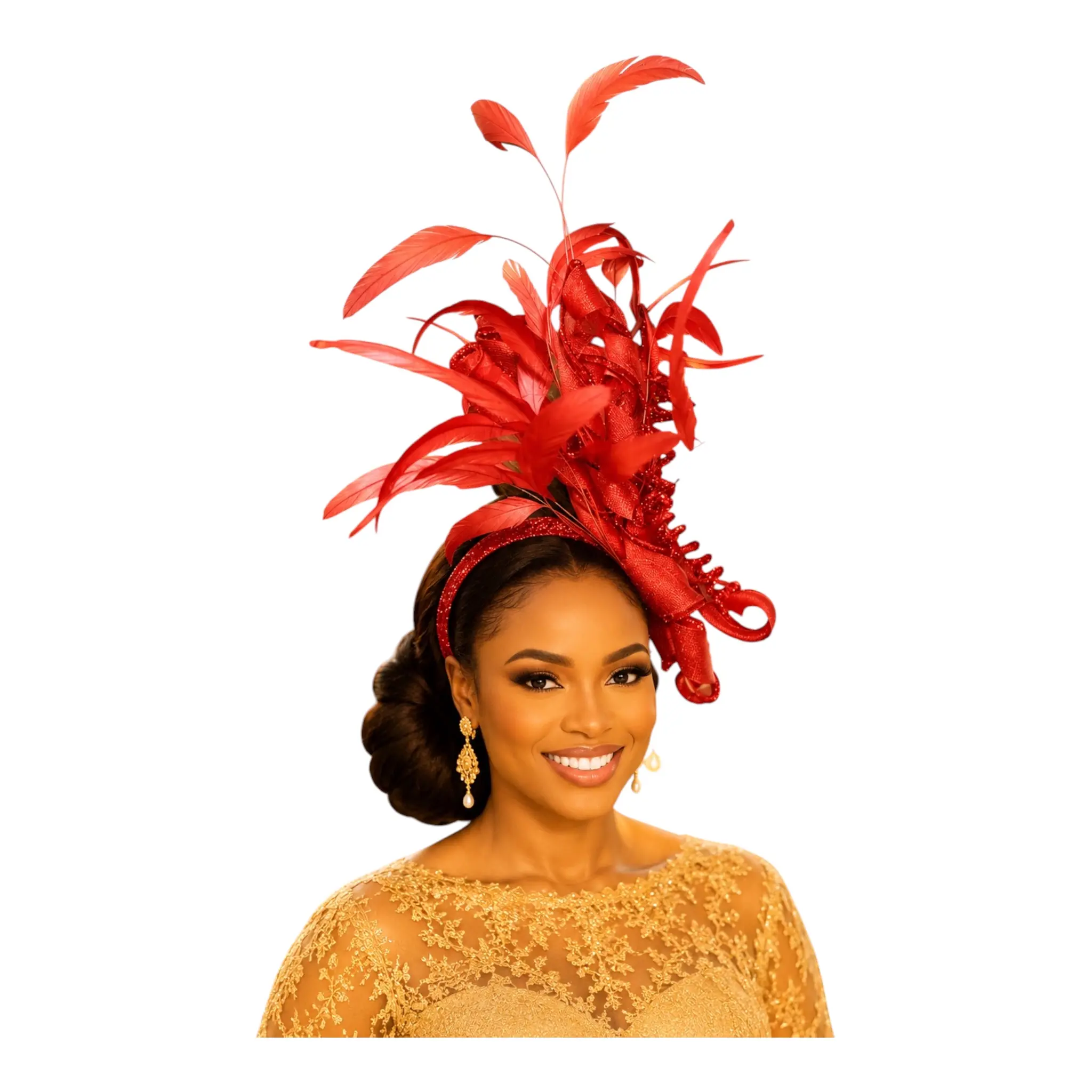 Crescenza Couture Elegant Fascinator and Fascinator Hats