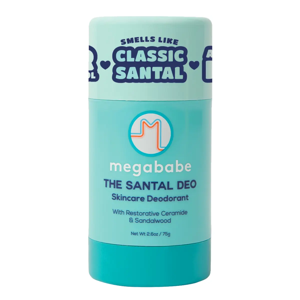 The Santal Deo - 72 hour odor protection, luxury santal scent, safe for sensitive skin, aluminum free