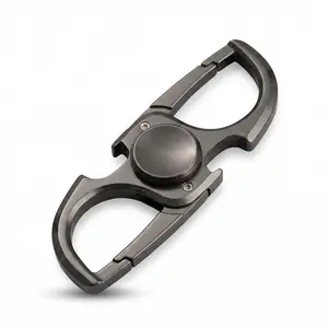 High-end metal pressure-relieving gyroscope, a three-in-one combination of bottle opener and keychain, a stress-relieving toy for relieving pressure in life, work and study