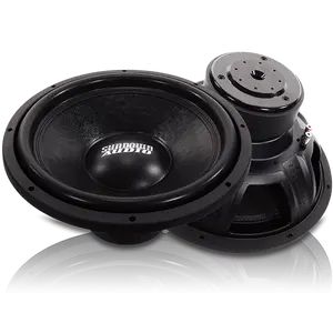 Sundown Audio E-Series v.4 EV415D2 Car Audio Subwoofer - 15" 500W 2 Ohm Car Stereo Speaker for Automotive Use