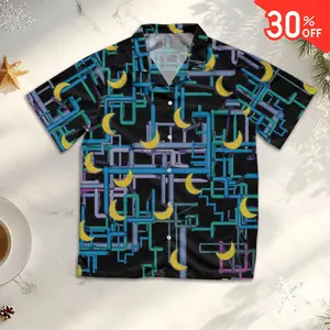 Dan Flashes Hawaiian Shirt: Swayzine Pattern, Summer Beach Shirt