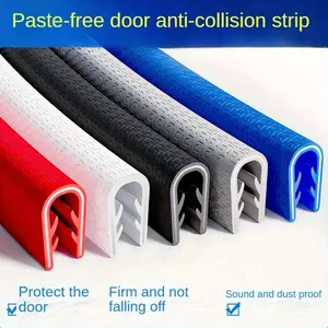 1Roll 10M/394IN Universal Car Door Edge Guard, Car Accessories – Heavy-Duty, Anti-Collision Adhesive Trim for SUVs, Sedans, Commercial Vehicles; Soundproof, Dustproof & Anti-Scratch Seal for Door Protection – Easy Installation Upgrade