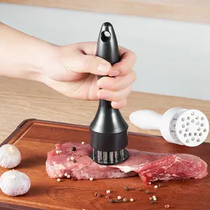 Chicken leg and wing meat tying tool insert hole
