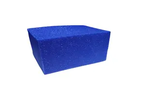 Blue Sponge The Big Blue Foam Sponge 6.5 x 4.9 x 3 inches Made in the USA Sponges & Giggles Sponge ASMR sponge  Therapy Squeeze Cleantoksqueezing  therapy sink  therapy