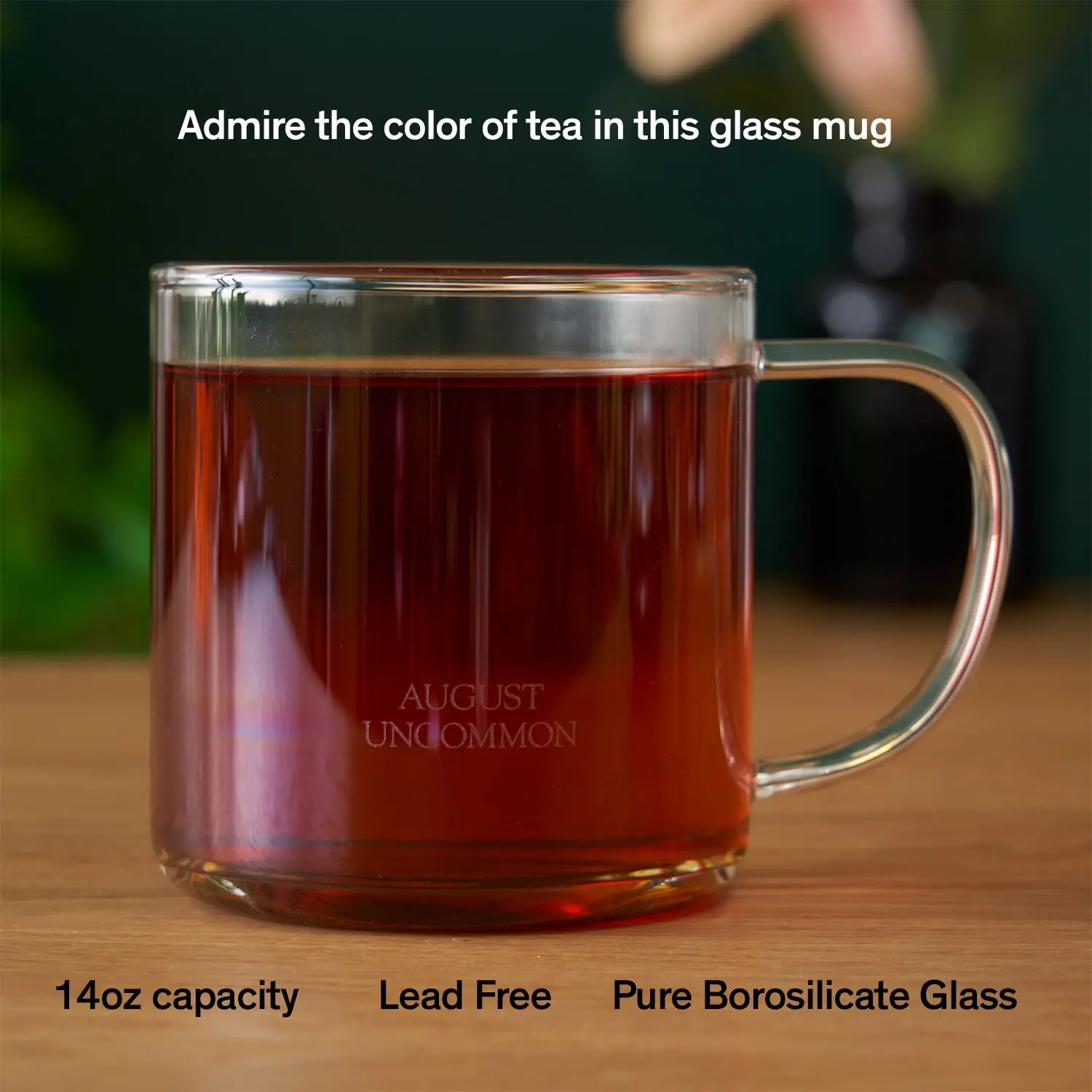 Glass Mug - Clear Elegance Glass Mug - Clear Elegance