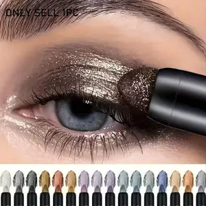 Shiny Matte Eyeshadow Stick, Waterproof Long-Lasting Highlight Design, Rotatable Application, Easy Inner Eye Brightening, Glitter Shimmer Eyeshadow, Eye Makeup Products