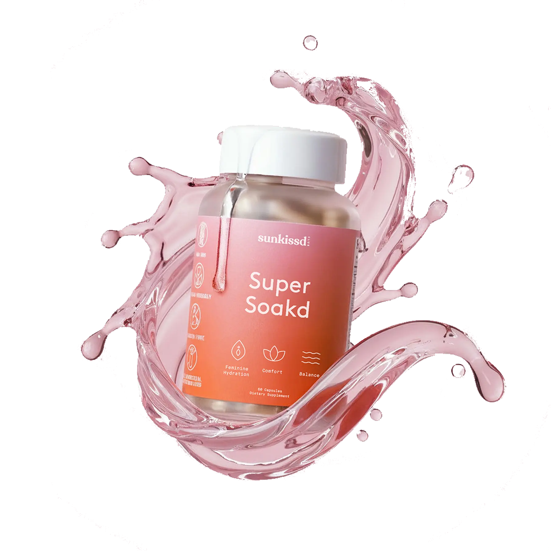 Super Soakd: The Daily 3-in-1 Feminine Vaginal Moisture Support Supplement Super Soakd: The Daily 3-in-1 Feminine Vaginal Moisture Support Supplement