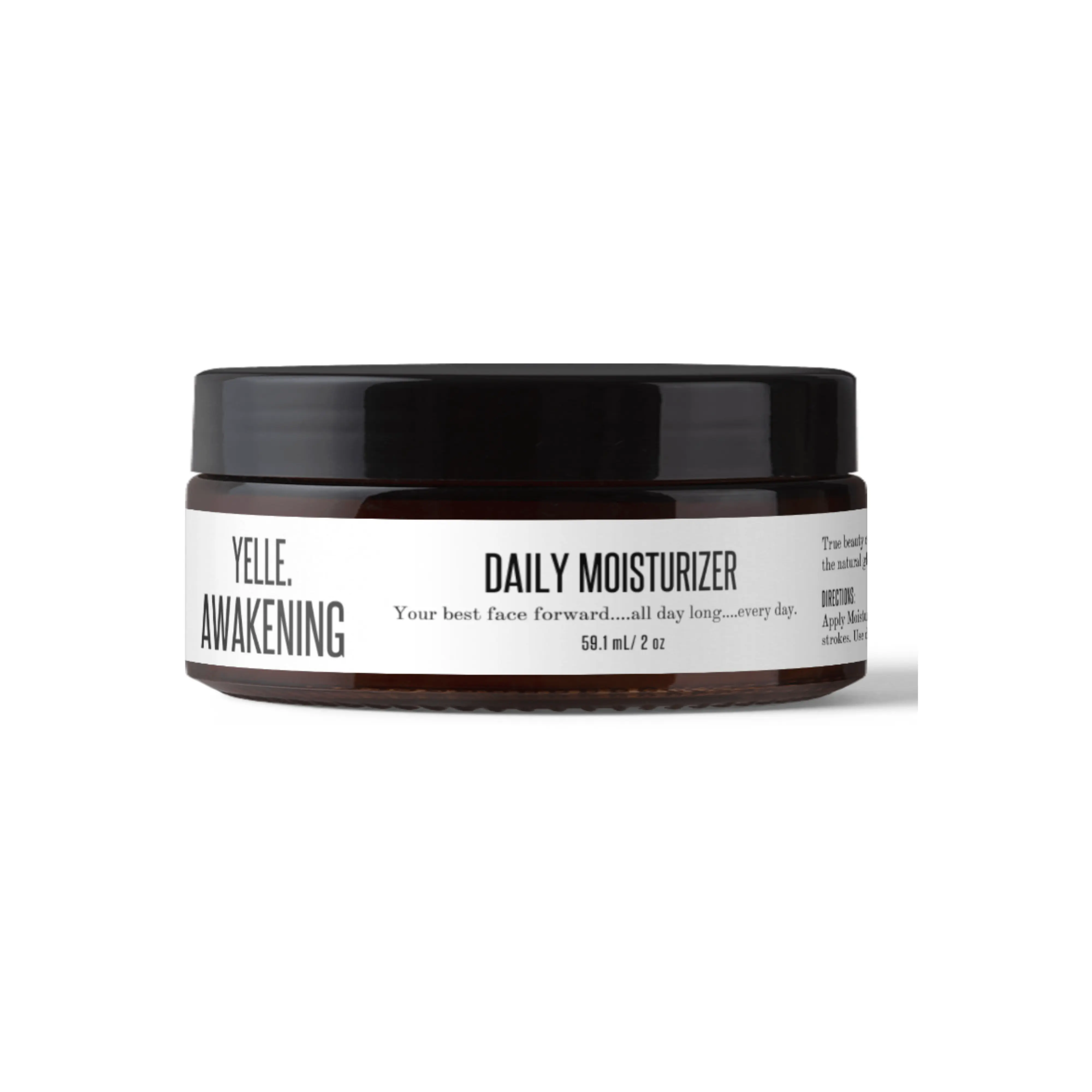 YELLE Awakening Daily Moisturizer with Aloe, Shea Butter, Jojoba Oil, and Green Tea | Hydrating Formula | 2 oz
