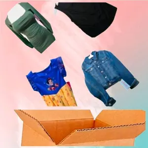 Box of assorted clothing 50 piezas Ava & Viv, cat & jack, all in motion
