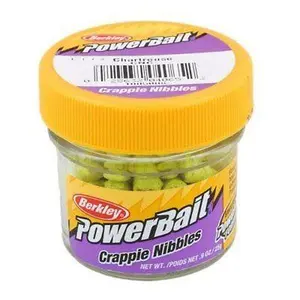 Berkley PowerBait Biodegradable Crappie Fishing Nibbles