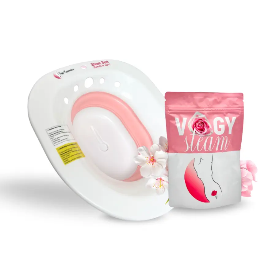Women's Yoni Steam & Seat Set with Herbal Blend - Soothing, Relaxing Feminine Wash Alternative for Sensitive Skin, Calming, Gentle, Stress Relief, All Skin Types, Fresh, Sensitive Safe
