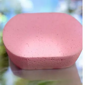 Pink Oval Custom Colored Sponge Grout for DIY Purpose High-Quality Absorbent Sponge