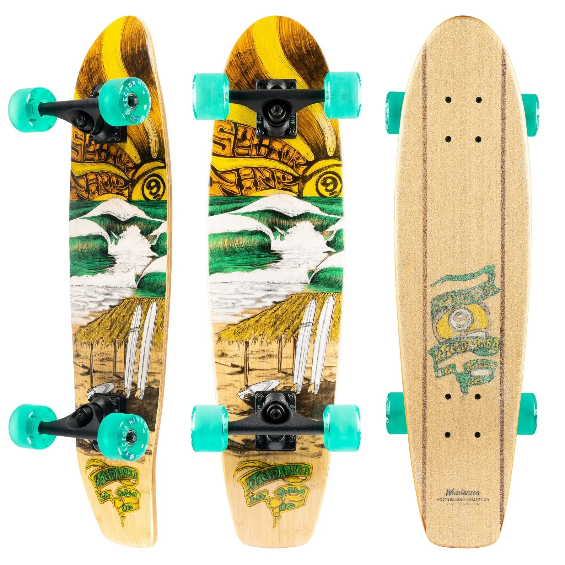 Sector 9 Windansea Skateboard Complete