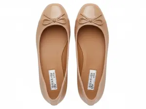 Women's Ballet Flat Classic Design Comfortable Flat Sole Versatile for Everyday Use Stylish & Comfortable Shoe with Elegant Bow Detail