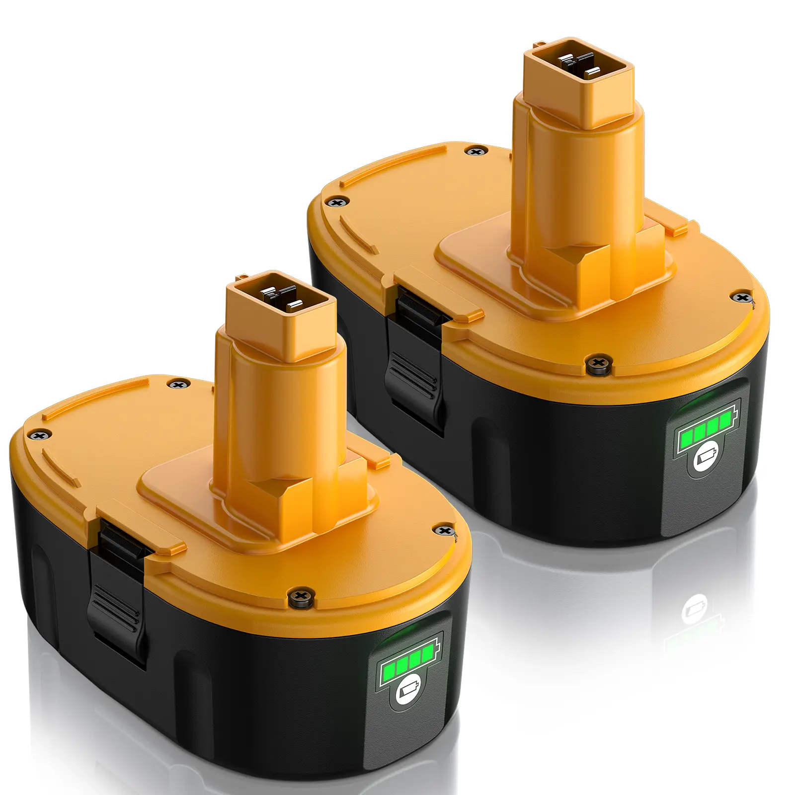 Fathersdaygift 2 Pack 18V 7.0Ah DC9096 DC9098 Replacement Battery Compatible with Dewalt 18 Volt XPR Battery DC9099 DW9095 DW9096 DW9098 DE9038 Cordless Power Tools