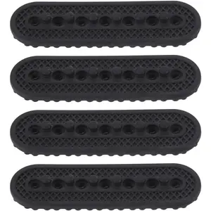 Hat Extender Extension 4 PCS / 8PCS, Silicone 7 Holes Snapback Strap Baseball Adjustment Buckle, Hat Size Extension Accessories for Caps Repairing