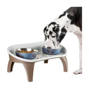 Petmaker Pet Bowl Stand 8.5" Feeding Tray withplash Guard