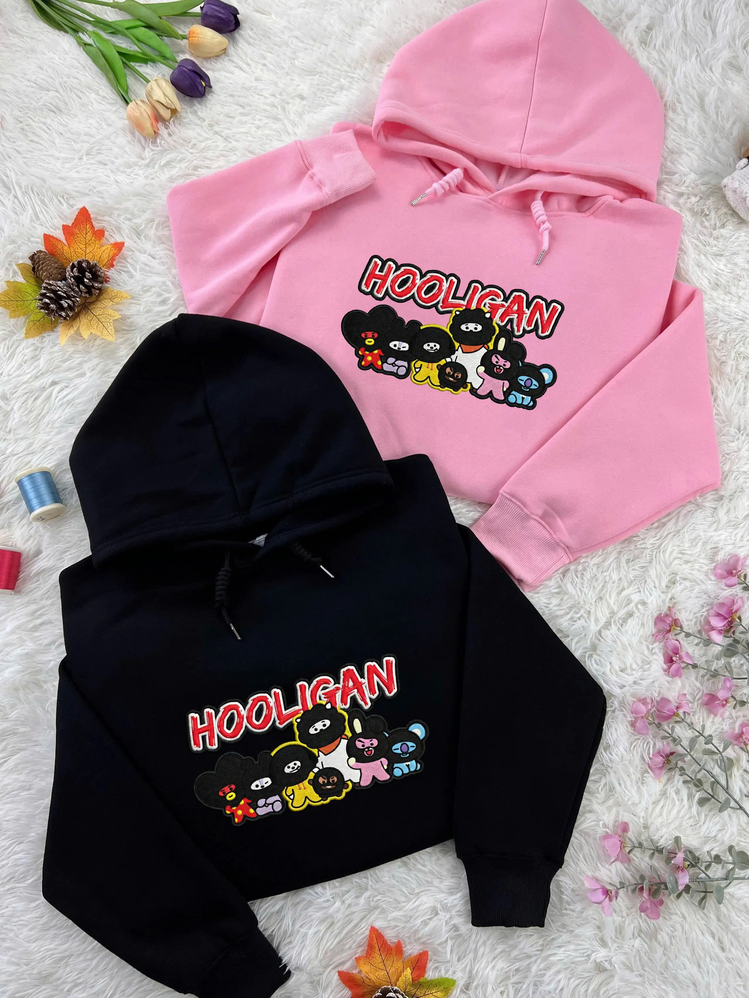 Funny Hooligan Hahaha embroidery sweatShirt – Trendy Meme Street Style Fashion