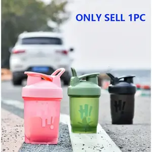 Portable Shaker Cup, Shaker Bottles - Non-Electric Blender Bottle, Sports Drinking Bottle for Protein Powder, Smoothies, Gym, Travel - Leakproof Twist Lid, Matte Finish - Compatible with Home, Office, Outdoor - Ideal Fitness Gift, Sleek Design
