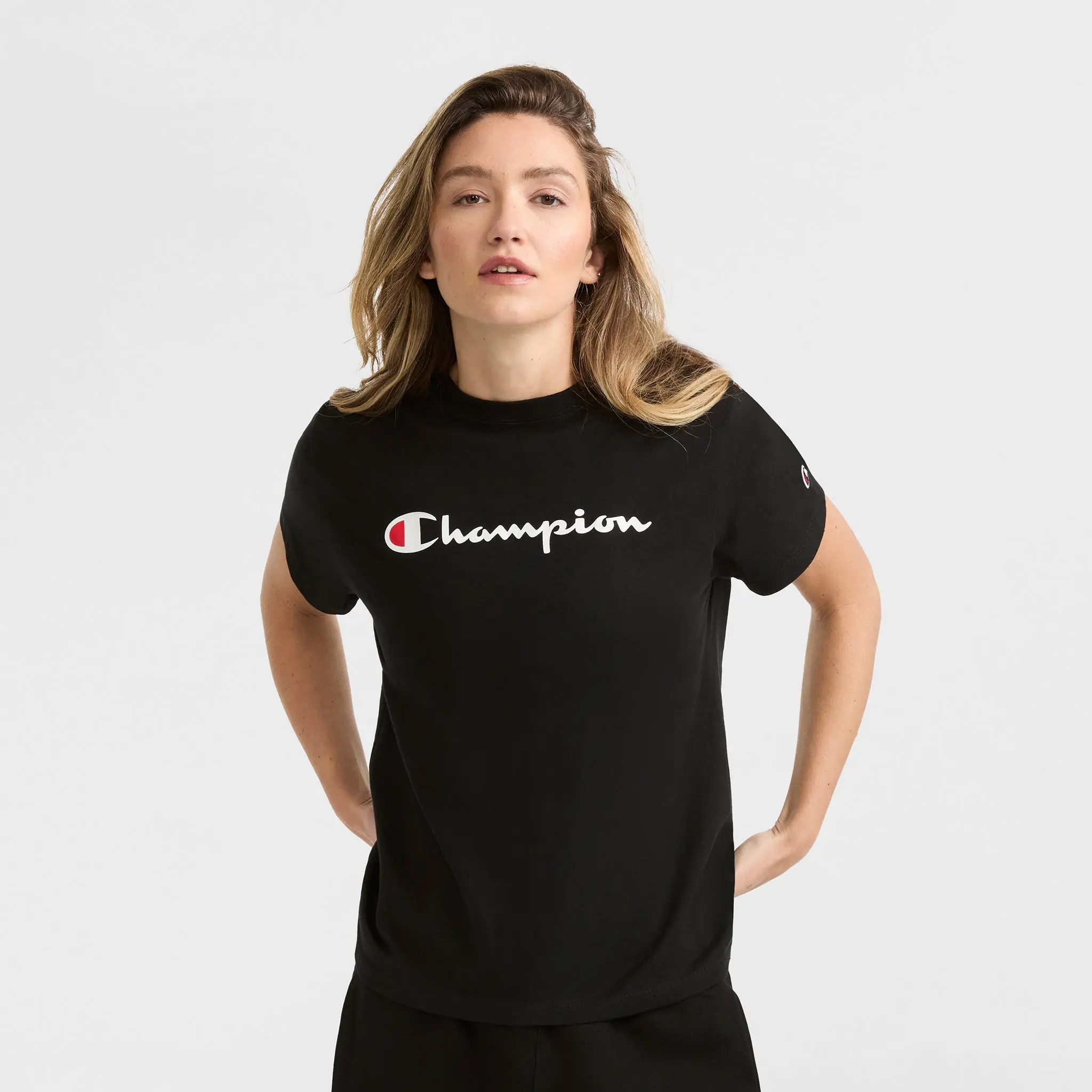 Champion Classic T-Shirt, Script Logo