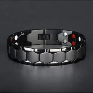 Men's Titanium Steel Energy Magnetic Bracelet, Outdoor Fun, High-end and Elegant