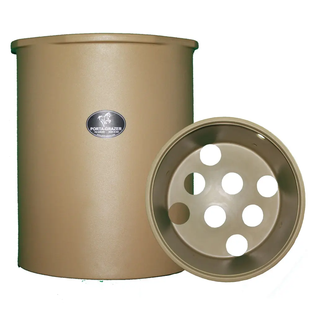 Porta-Grazer XXL Corner Feeder w/8 hole pan