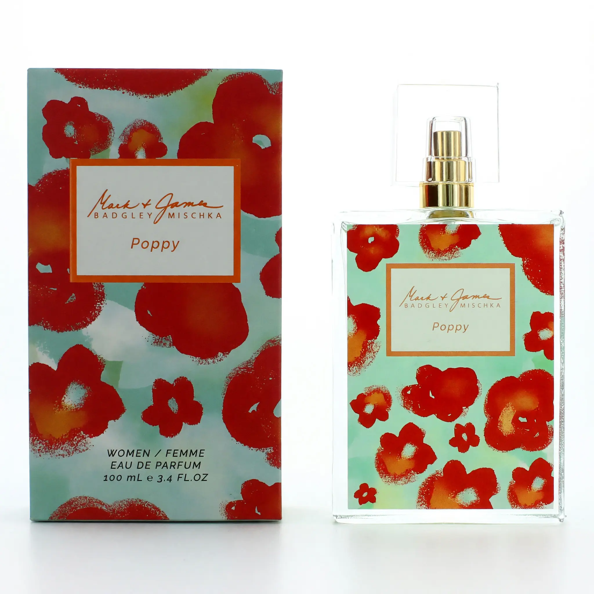 Poppy Eau de Parfum for Women, a Sensual and Vibrant Floral Fragrance with Citrus Rose and Musk Notes, 3.4 fl oz Spray Bottle, Women's Fragrance