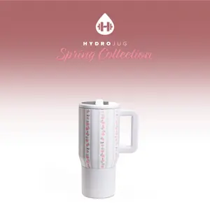 HydroJug Traveler | Leak-Proof Insulated Tumbler with Flip Straw & Cup Holder Fit Flasks Lid