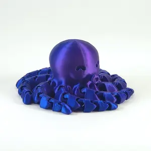 3D Printed Articulating Octopus - Fidget Toy