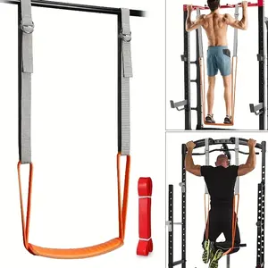LS Bar Elastic Band, Beginner's Pull-Up Aid, Adjustable Training Assistance - 2 Models Available