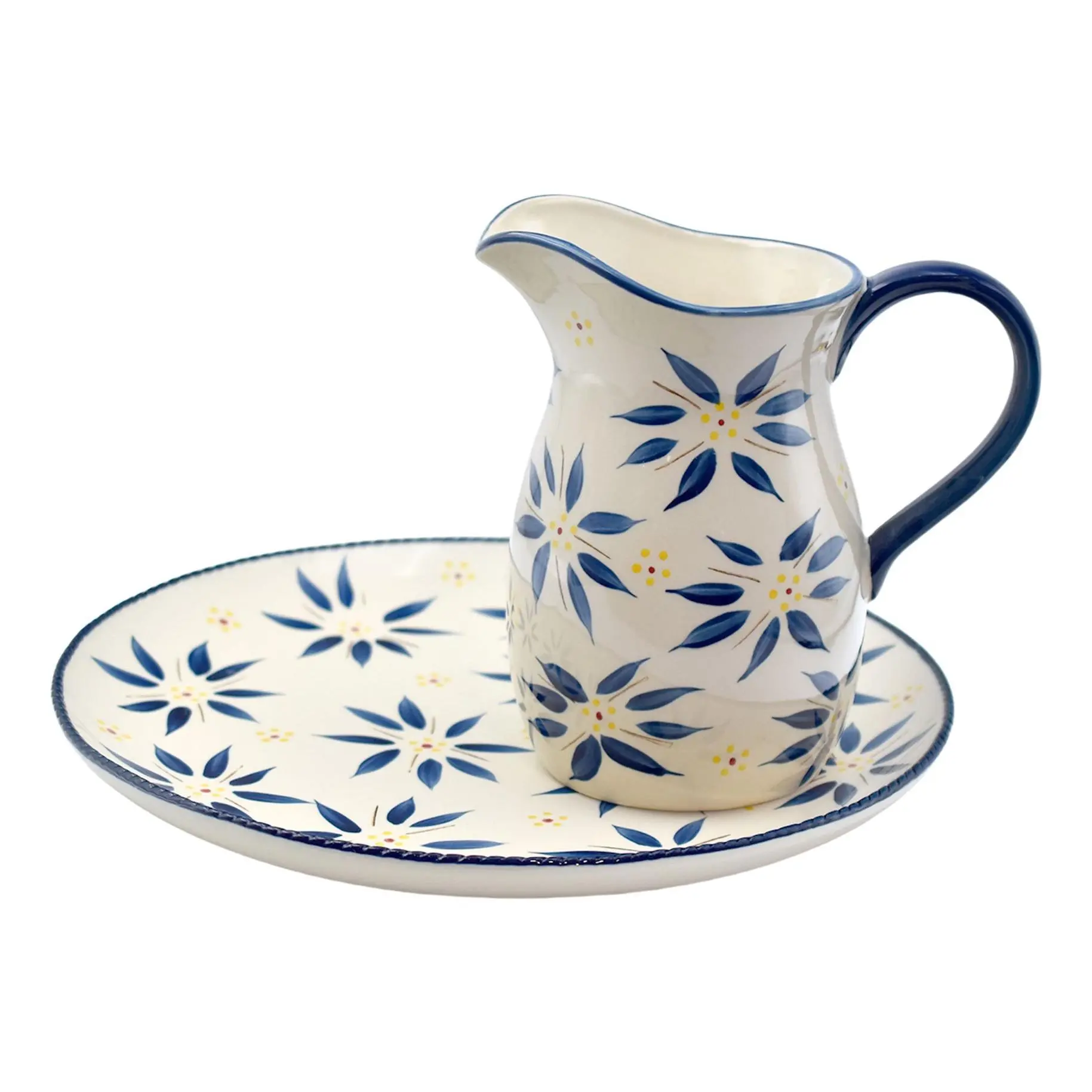 Temp-tations Old World Nostalgic Pitcher and Platter Set - TikTok Shop