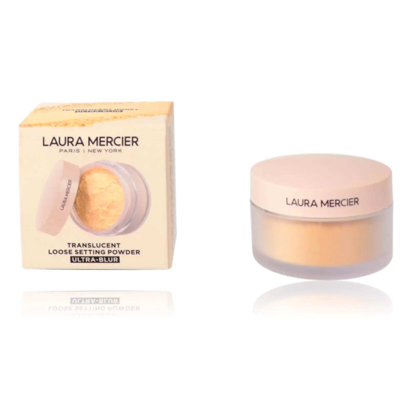 LAURA MERCIER Ultra-Blur Translucent Loose Setting Powder, Blurring Face Makeup, Translucent Honey Finish, 0.21 oz