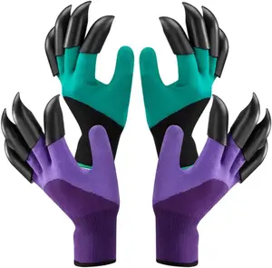 Claw Gardening Gloves with Claws for Digging Gardening Work Gloves Garden Gloves Yard Work