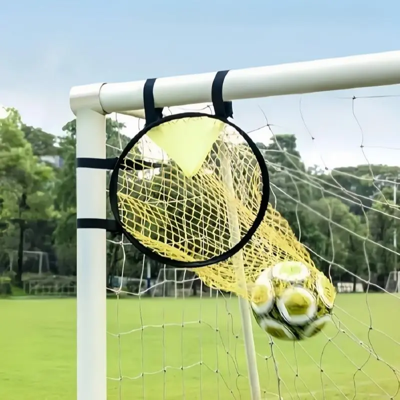 Football Training Target Net, Portable Sports Football Gate for Throwing Training, Football Net, Football Training Equipment, Soccer Gear, Soccer Goal Net