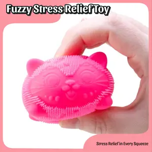 Wild Cats Fuzz Squishy Toy