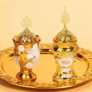 1pc Ceramic Incense Burner Aroma Scented Floral for Living Room & Bedroom, Perfect for Meditation Yoga, Home Decor, Weddings & Parties