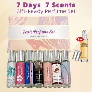Buy one, get one free！Women’s 7-Scent Perfume Collection – Hypoallergenic Essential Oils (1-2%), Confidence & Mood Enhancing Daily Sprays, Perfect Holiday, Self-Care & Best Friend Gifts