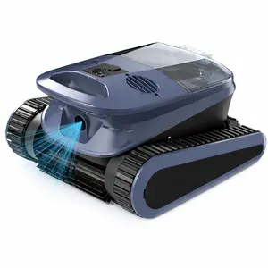 TideGlide Series Cordless Robotic Pool Cleaner 2026 Upgrade with 45000 Pa Suction for Inground Pools up to 2150 Sq.ft with 180 min Battery Life and Intelligent Path Planning