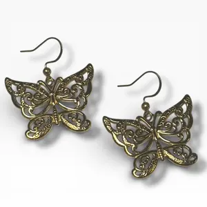 Tigerwing Earrings Stainless Steel Butterfly Hypoallergenic Earrings