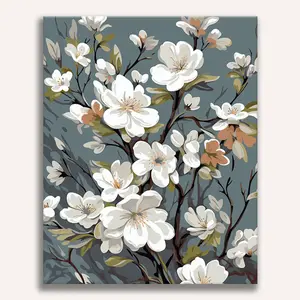 Spring Blossom Tapestry Paint by Numbers Kit