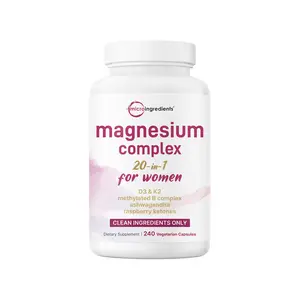 Micro Ingredients Magnesium Complex 20-in-1 for Women, 240 Vegetarian Capsules