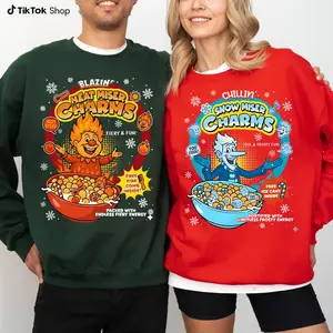 Miser Brothers Cereal Sweatshirt, Miser Brothers Too Much Shirt, Heat And Snow, Miser Brothers Christmas, Snow Miser