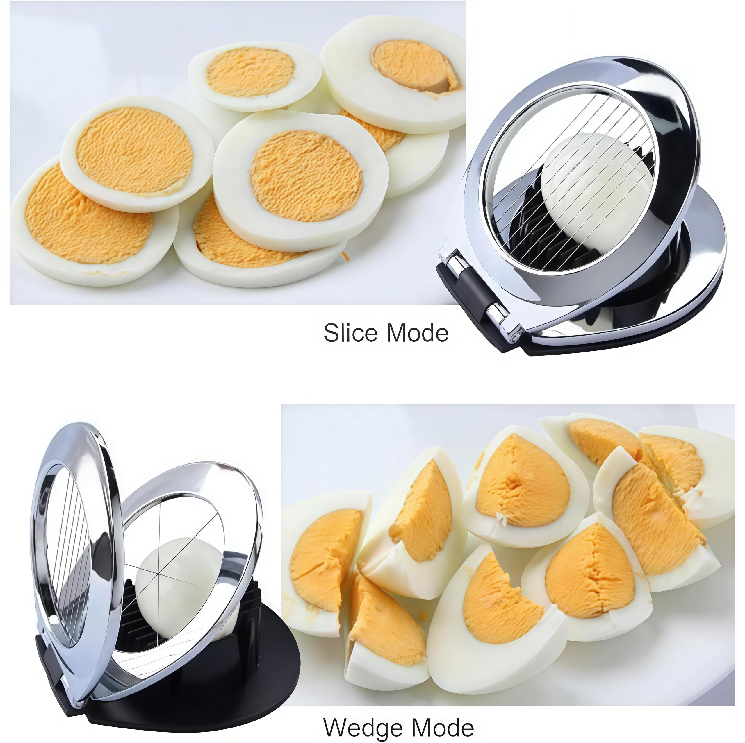 Multifunctional Egg Slicer,Stainless Steel Egg Slicer Egg Cutter,Strawberry and Vegetable Cutting Tool Kitchen Gadget For Home Use, Kitchen  Accessories,Cooking Mother's Day Gift, Gift for a Kitchen Enthusiast, Gift for a Loved One