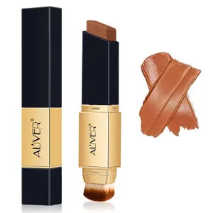 ALIVER Foundation Stick evens out and brightens, relieves dull skin tone, uneven skin tone and relaxes the skin with a silky texture, natural finish, easy to apply, suitable for everyday use and a make-up must-have.