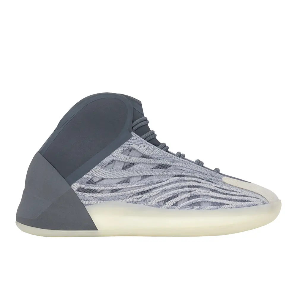 adidas Mens Yeezy Quantum Lace Up Sneakers Shoes Casual - Grey adidas Mens Yeezy Quantum Lace Up Sneakers Shoes Casual - Grey