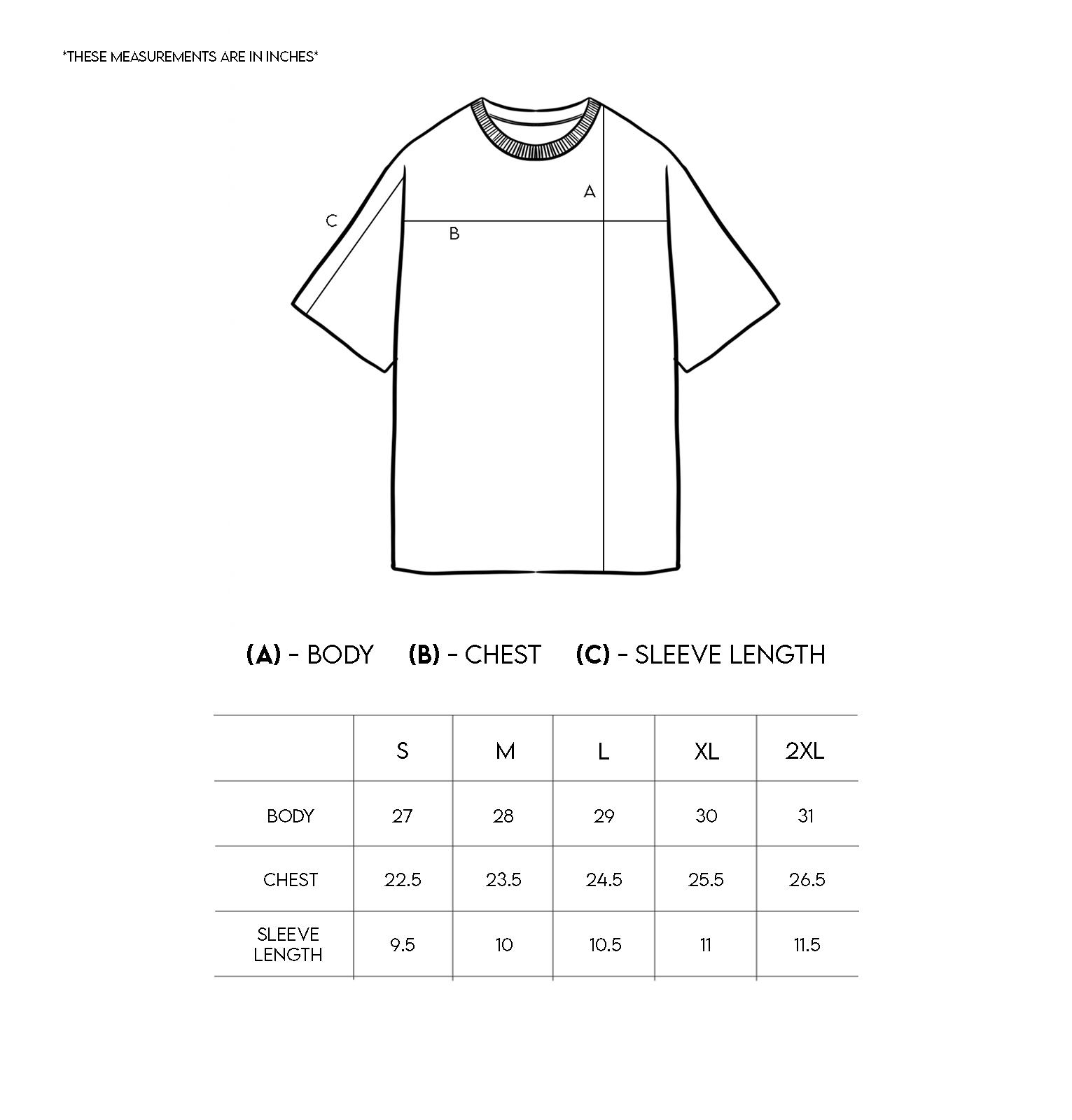 3-Pack Oversized Heavy Organic Tees, 310GSM, Mellow